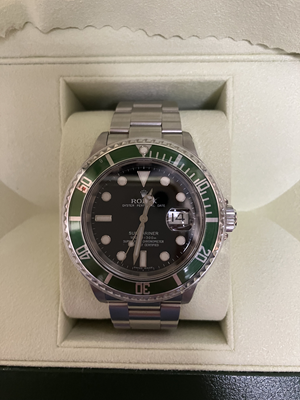 ロレックス グリーンサブマリーナ 16610LV 買取｜ウィンクル大宮店で