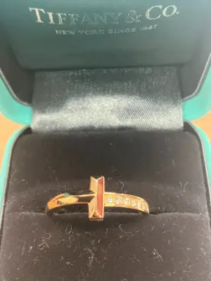 【定価44万円】Tiffany & Co. T ワン リング(セット売情報有) 37tiffany.jpg.webp