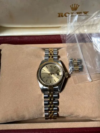 Rolex ロレックス　デイトジャスト　純正コマ　69173 79173 未使用 美品！ROLEX ロレックス デイトジャスト 69173 純正コマ