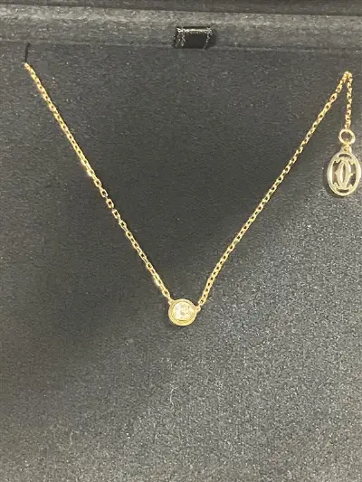 カルティエ ダムール LM ダイヤ ネックレス買取｜ウィンクル千葉店で