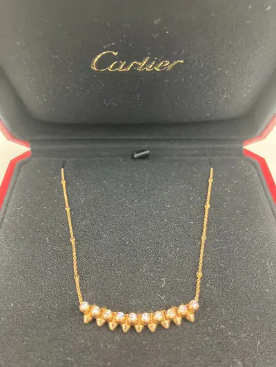 カルティエ クラッシュ ドゥ カルティエ ダイヤ ネックレス買取