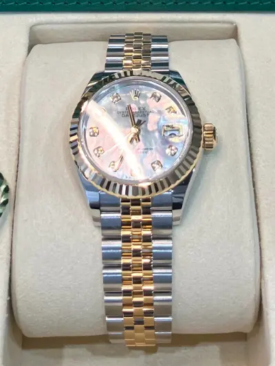 メンズ 希少 1970年代 ロレックス 純正木箱 ROLEX デイトジャスト