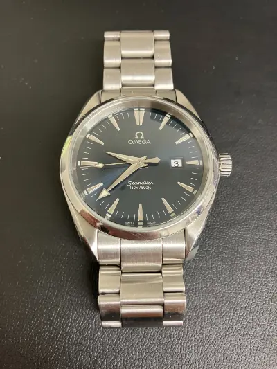 オメガ シーマスター アクアテラ 買取｜大宮で高価査定！青文字盤