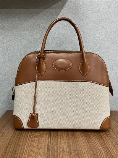 エルメス買取実績紹介｜ボリード31 トワルアッシュ×バレニアを